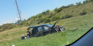 Șofer rănit pe DN1 zona Florești