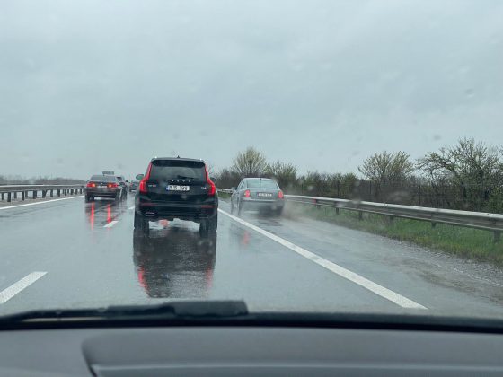 trafic a1 ploaie