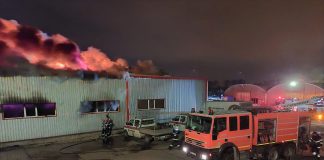 incendiu hala parc municipal vest ploiesti