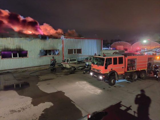 incendiu hala parc municipal vest ploiesti