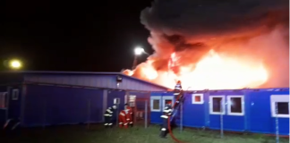 incendiu noaptea