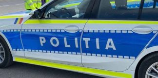 politia inscriptie masina